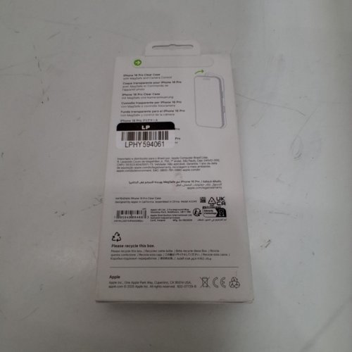 APPLE PHONE CASE WITH MAGSAFE FOR IPHONE 16 PRO - CLEAR (MODEL: A3245) image 3
