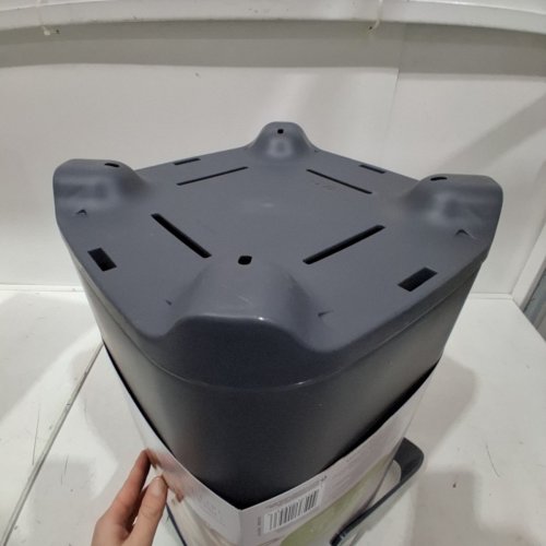 PET GENIE DOG WASTE ODOR CONTROL DISPOSAL PAIL - 18.5" - GREY (MODEL: ‎I000824) image 4