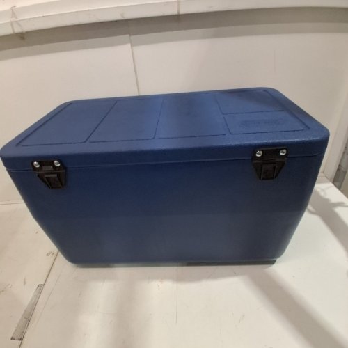 COLEMAN CHILLER PORTABLE INSULATED HARD COOLER WITH HEAVY DUTY HANDLES - 48QT - DARK BLUE (MODEL: 2226955) image 3