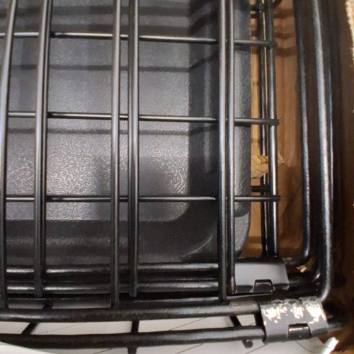 BESTPET DOUBLE-DOOR METAL DOG CRATE WITH DIVIDER - EXTRA LARGE/ 42" - BLACK (MODEL: TY-PC600-BLACK) image 4