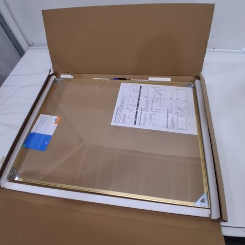 ARCOBIS DRY ERASE CORK BOARD COMBO - 24" X 18", MAGNETIC - GOLD (MODEL: TF1824CB) image 3
