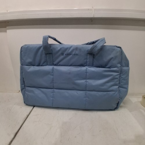 KEEPCOOL THERMAL INSULATED TOTE CARRYING BAG - 23.2" X 7.5" X 17" - BLUE/LIGHT BLUE image 2