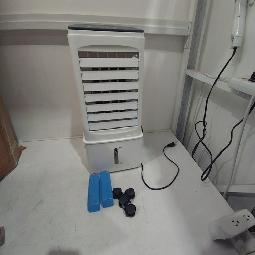 3-IN-1 PORTABLE 60° OSCILLATING AIR CONDITIONER/COOLER WITH REMOTE - 3 SPEEDS - 5.5L - WHITE(MODEL: BW-102YF) image 3