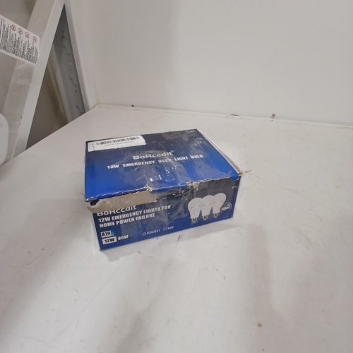 3PK BORCCDIT A19 LED EMERGENCY LIGHT BULBS FOR POWER FAILURE, 12W, E26/E27, 5000 K/DAYLIGHT image 3