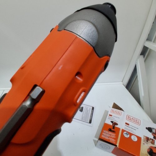 BLACK+DECKER POWERCONNECT CORDLESS IMPACT DRIVER *TOOL ONLY* - 1/4" - 20V MAX - ORANGE/ BLACK (MODEL: BDCI20C) image 5