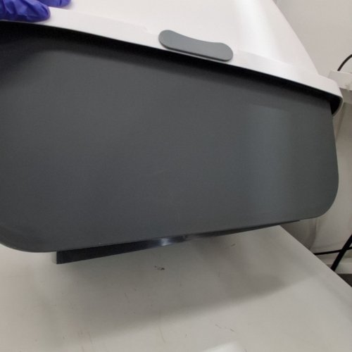 CATIT LITTER BOX WITH AIRSIFT FILTER SYSTEM - JUMBO 22.4"X18"- GREY/WHITE image 3