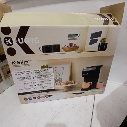 KEURIG K-SLIM SINGLE SERVE COFFEE MAKER - BLACK (MODEL: K900) image 4