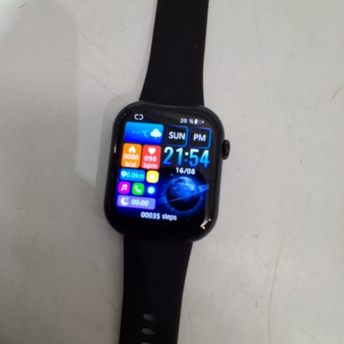 UNISEX SMART WATCH AND FITNESS TRACKER WITH BLUETOOTH COMPANION APP AND MULTIPLE SPORTS MODES - 1.83" TOUCH SCREEN DISPLAY - BLACK (MODEL: G28) image 2