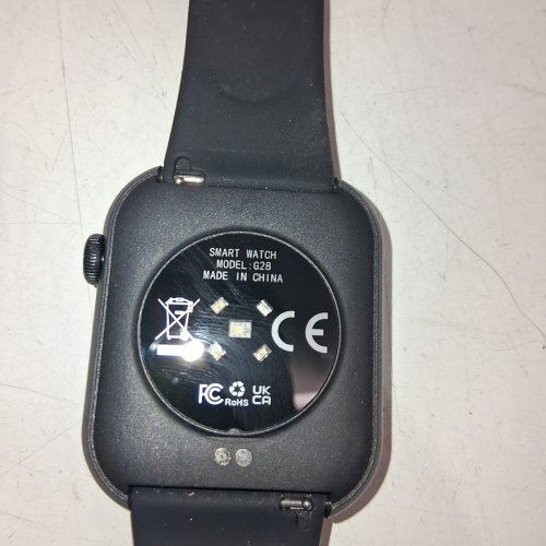 UNISEX SMART WATCH AND FITNESS TRACKER WITH BLUETOOTH COMPANION APP AND MULTIPLE SPORTS MODES - 1.83" TOUCH SCREEN DISPLAY - BLACK (MODEL: G28) image 4