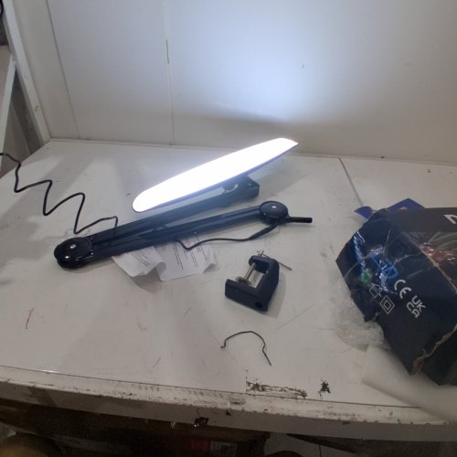 NEATFI ELITE HD XL TASK LAMP WITH DESK CLAMP - 20" - 6500K - 1600LM - BLACK (MODEL: 89501LED)015LED-A) image 2