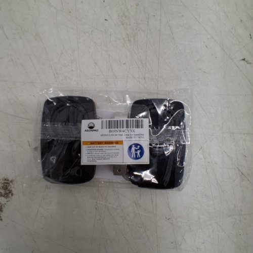 2PK ASONPAO UNIVERSAL GARAGE DOOR REMOTE - BLACK (MODEL: KLIK3U-BK) image 3