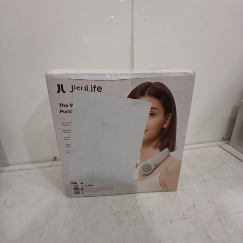 JISULIFE LIFE4 5-SPEED PORTABLE NECK FAN - OSFM - WHITE (MODEL: FA14-S) image 4