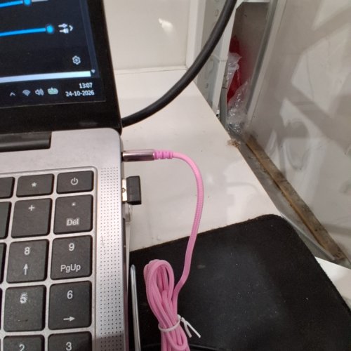AILIHEN WIRED OVER EAR HEADPHONES WITH MICROPHONE AND VOLUME CONTROL - FOLDABLE, LIGHTWEIGHT, 3.5MM JACK - PURPLE/PINK (MODEL: C8) image 2
