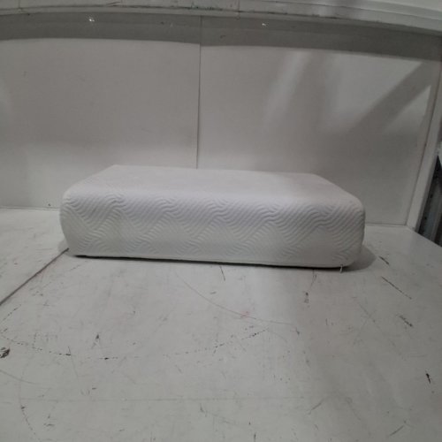 HUHU SLEEP MEMORY FOAM FIRM LAYER CUBE PILLOW FOR SIDE SLEEPER - 5" - WHITE image 2