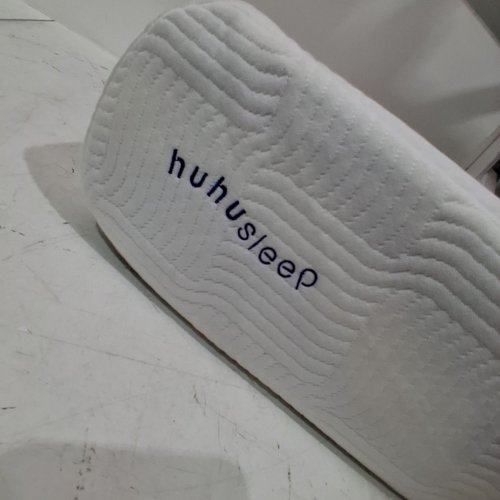 HUHU SLEEP MEMORY FOAM FIRM LAYER CUBE PILLOW FOR SIDE SLEEPER - 5" - WHITE image 3