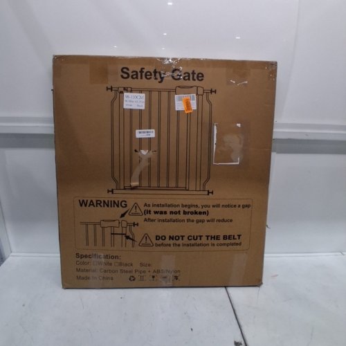 WAOWAO EXTRA WIDE PRESSURE MOUNT WALK THROUGH, SWING AUTO CLOSE SAFETY BABY GATE - 38.58" - 43.31" - BLACK (MODEL: W046) image 4