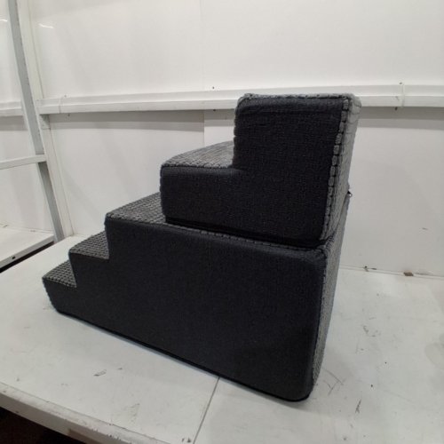 SYTOPIA 5 STEPS HIGH-DENSITY FOAM FOLDABLE PET STAIRS - GREY image 3