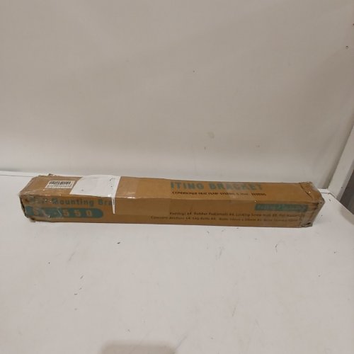 WECOOPER HEAVY-DUTY FOLDABLE OUTDOOR SPLIT AIR CONDITIONER MOUNT BRACKET - FOR 9000-36000BTU UNITS - 500LB CAP - OFF WHITE (MODEL: SL-550) image 3