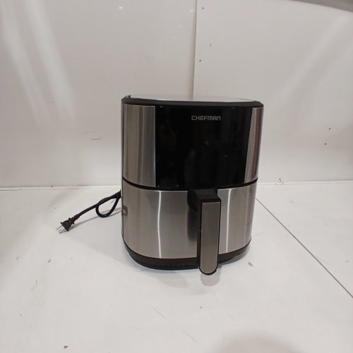 CHEFMAN TURBOFRY TOUCH AIR FRYER - 8QT - SILVER/BLACK (MODEL: RJ38-SQSS-8T-CA-AM) image 3