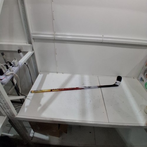 YOUTH FRANKLIN SPORTS ABS AMBUSH WOODEN NHL HOCKEY STICK - 46" - LEFT HANDED - BLACK/MULTICOLOUR (MODEL: 40037L) image 2