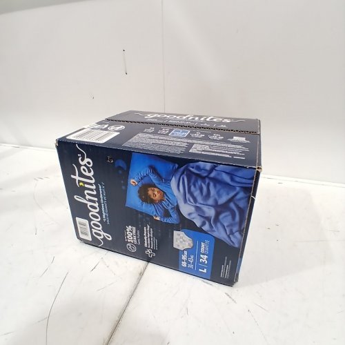 34PK BOYS HUGGIES GOODNITES NIGHT TIME UNDERWEAR -LARGE 68LB-94LB image 2