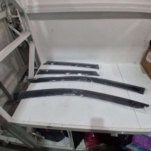 4PC KPY WINDOW VISOR RAIN GUARD KIT - FITS VOLKSWAGEN GOLF MK6 2010-2014 image 2