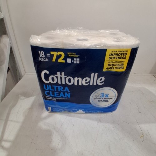 18PK COTTONELLE ULTRA CLEAN TOILET PAPER - (MODEL: 5589800) image 2