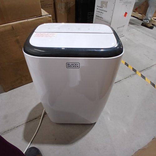 BLACK+DECKER PORTABLE AIR CONDITIONER - 10,000BTU - WHITE - (MODEL: BPP06WTB) image 4