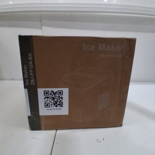 SWEETCRISPY COUNTERTOP ICE MAKER - 26LB - BLACK (MODEL: ZBJ-PP10A-BK) image 4