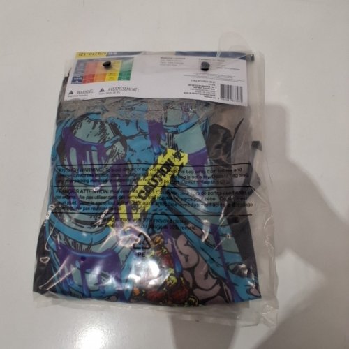 3PC BOYS PARTYHOLIC SKELEZOMBIE COSTUME - LARGE (10-12) - BLACK/BLUE (STYLE: 13164) image 3