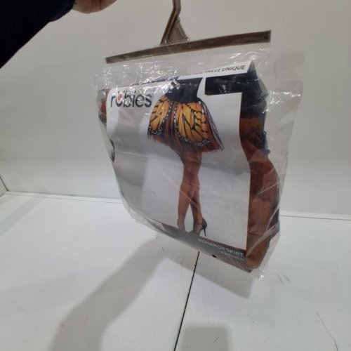 RUBIES MONARCH BUTTERFLY COSTUME SKIRT - ONE SIZE - ORANGE AND BLACK image 4