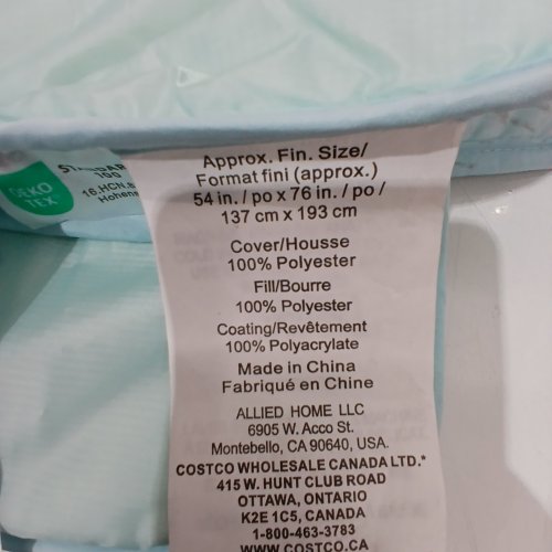 BELOW ZERO 2-IN-1 WEARABLE HOODED OUTDOOR BLANKET - 54" × 76" - GREEN/BLUE (MODEL: 1896292) image 3