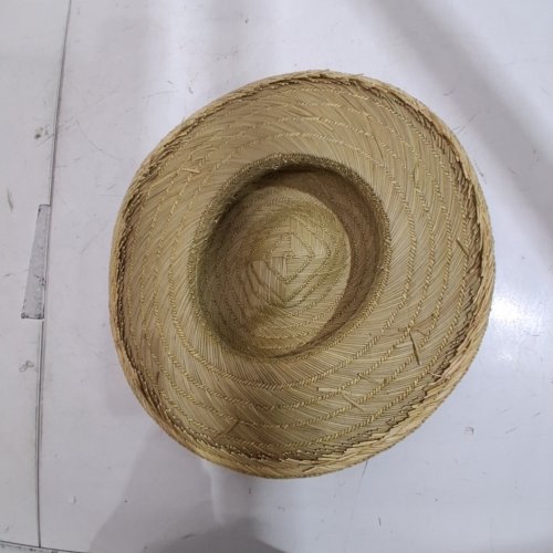 WOVEN STRAW HAT - NATURAL TAN image 4