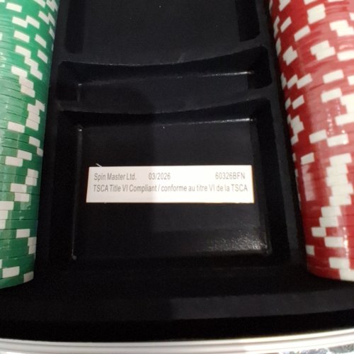 300PC SPIN MASTER GAMES CARDINAL CLASSICS POKER SET WITH ALUMINUM CARRYING CASE - SILVER (MODEL: 60326BFN) image 2