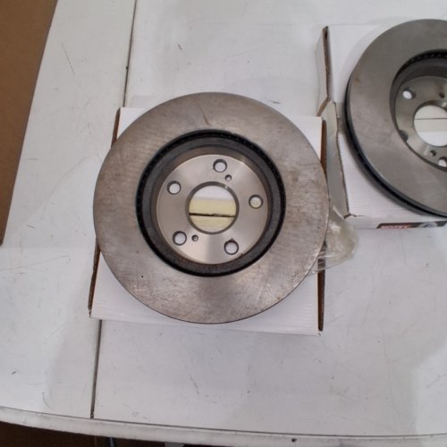 3PC MOTEX FRONT DISC BRAKE KIT WITH CERAMIC BRAKE PADS FOR VARIOUS VEHICLES (MODEL: PG0026-F-B/BFC1210/PG31440) image 6