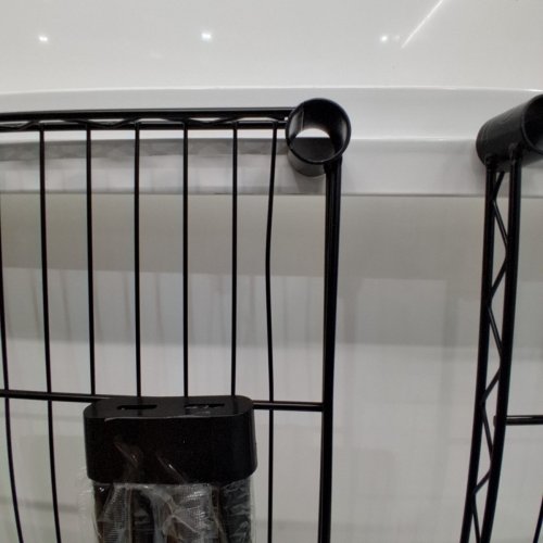 BESTOFFICE 4 TIER LAYER SHELF ADJUSTABLE STEEL COMMERCIAL WIRE METAL SHELVING RACK - 36" X 14" X 54" - BLACK (MODEL: WS-T53-BLACK) image 5