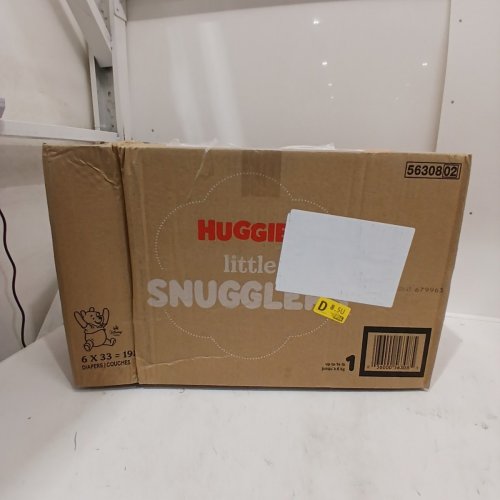 198PK HUGGIES LITTLE SNUGGLERS BABY DIAPERS - SIZE 1 (UP TO 14LB) - DISNEY WINNIE THE POOH (MODEL: 56308) image 3