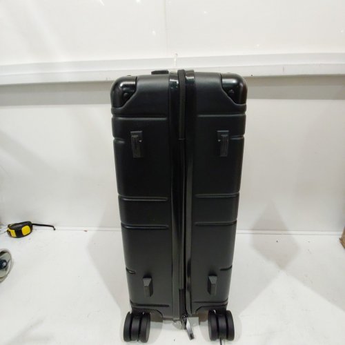 TAVOXDA CARRY ON HARDSHELL SUITCASE WITH SPINNER WHEELS, TSA LOCK, VACUUM COMPRESSION AND PUMP - 22" - BLACK (MODEL: JX1600215 / KB8010) image 9