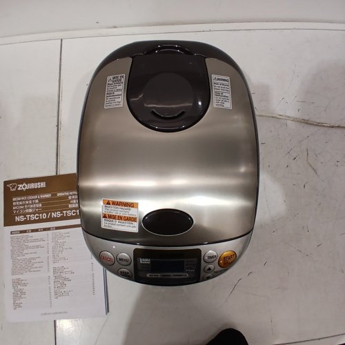 ZOJIRUSHI NS-TSC18 MICOM RICE COOKER AND WARMER, 10 CUPS, STAINLESS BROWN image 4
