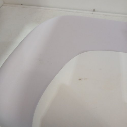 MELLOW HALO MEMORY FOAM SLEEPING PILLOW - STANDARD - PURPLE / WHITE image 3
