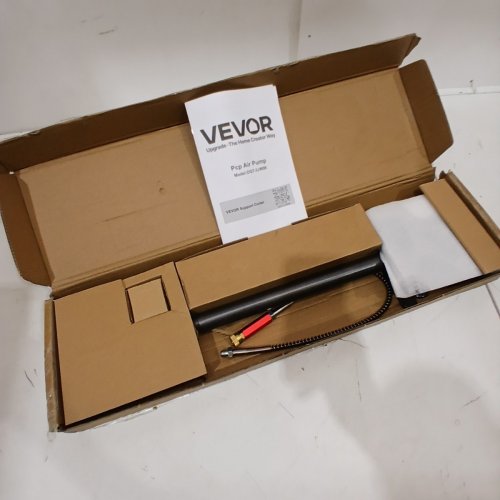 HIGH PRESSURE AIR RIFLE FILLING STIRRUP PCP AIR PUMP - 10" X 5" X 24" - BLACK (MODEL: DQT-3JW06) image 2
