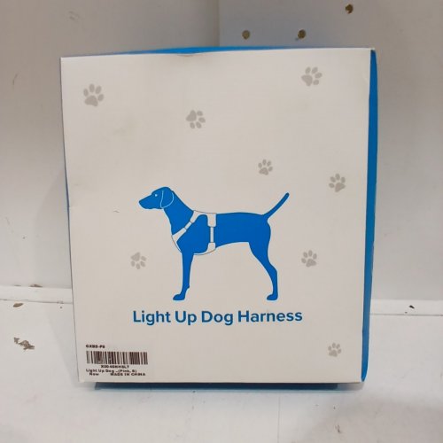 3-MODE LIGHT UP RECHARGEABLE DOG HARNESS DOG VEST FOR NIGHT TIME WALKS - SMALL - PINK image 5