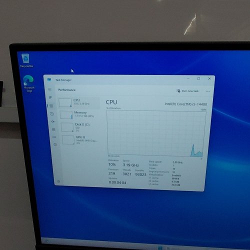 DELL INSPIRON 3030S SMALL DESKTOP COMBO - INTEL CORE I5 14400 PROCESSOR, 16GB DDR5 RAM, 1TB NVME SSD, WIFI, BLUETOOTH, WINDOWS 11 HOME, WITH MOUSE AND KEYBOARD (MODEL: D17S) image 4
