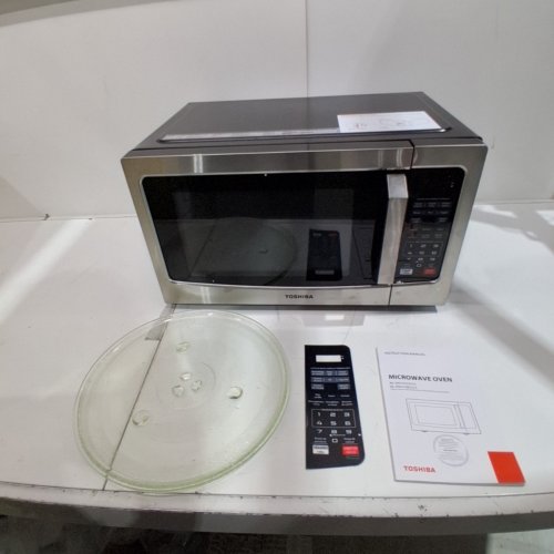 TOSHIBA COMPACT DIGITAL MICROWAVE OVEN - 0.9CU.FT - STAINLESSS TEEL (MODEL: ML-EM25P(SS)) image 3