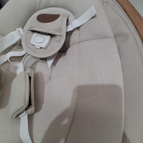 MAXI-COSI CASSIA ADJUSTABLE ROTATING BABY SWING WITH SOOTHING SOUNDS & MELODIES - HORIZON SAND (MODEL: ‎53302CGMT) image 4