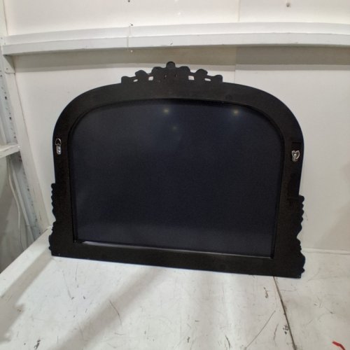 BEAUTYPEAK VINTAGE BAROQUE WALL MIRROR - 35" X 26" - DARK BROWN image 7
