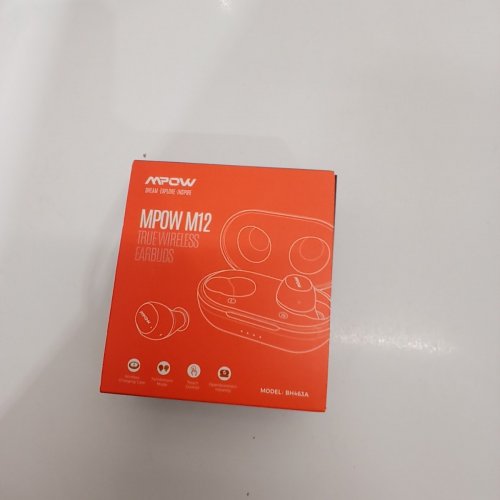 MPOW TRUE WIRELESS BLUETOOTH EARBUDS - BLACK (MODEL: BH463A) image 2