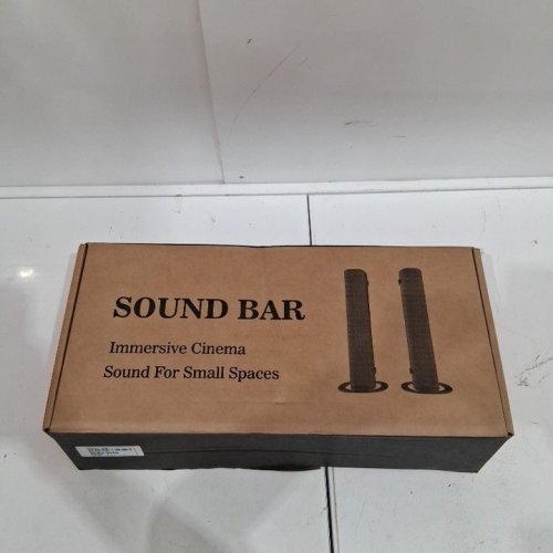 VEATOOL 2.2CH WIRELESS BLUETOOTH 5.0 SOUND BAR or DUAL SPEAKERS WITH 3D SURROUND SOUND & POWERFUL BASS - BLACK image 3