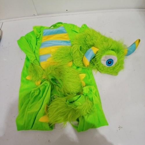 BABY RUBIES MONSTER COSTUME - 12-18 MONTHS - GREEN image 2