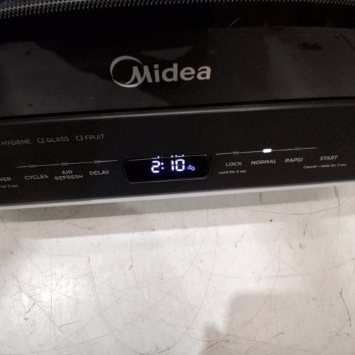 MIDEA PORTABLE MINI COUNTERTOP DISHWASHER WITH BUILT-IN WATER TANK AND 6 WASH PROGRAMS - 5L - WHITE - (MODEL: MDC17P0ABB) image 4
